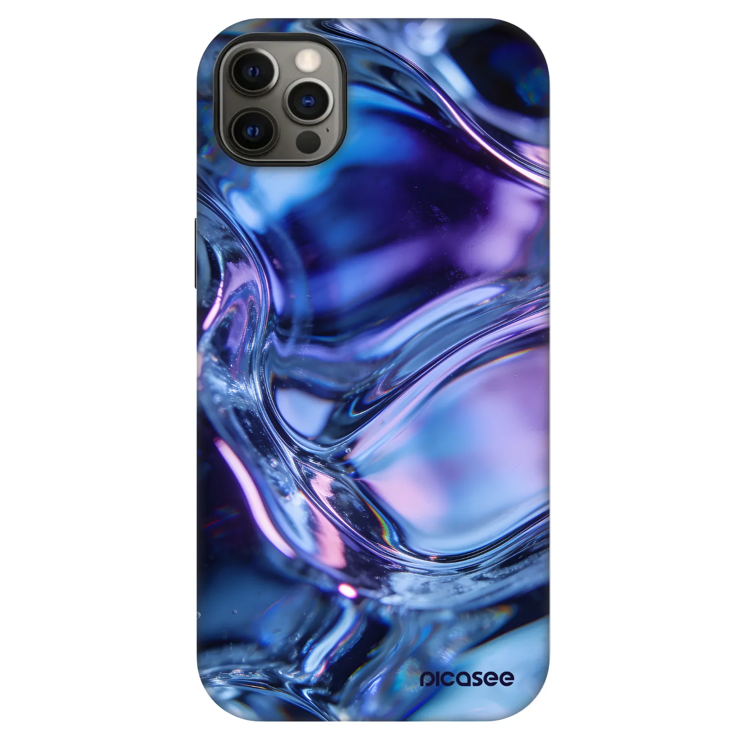 Picasee Fashion Case MagSafe pre Apple iPhone 12 Pro Max - Iris liquid