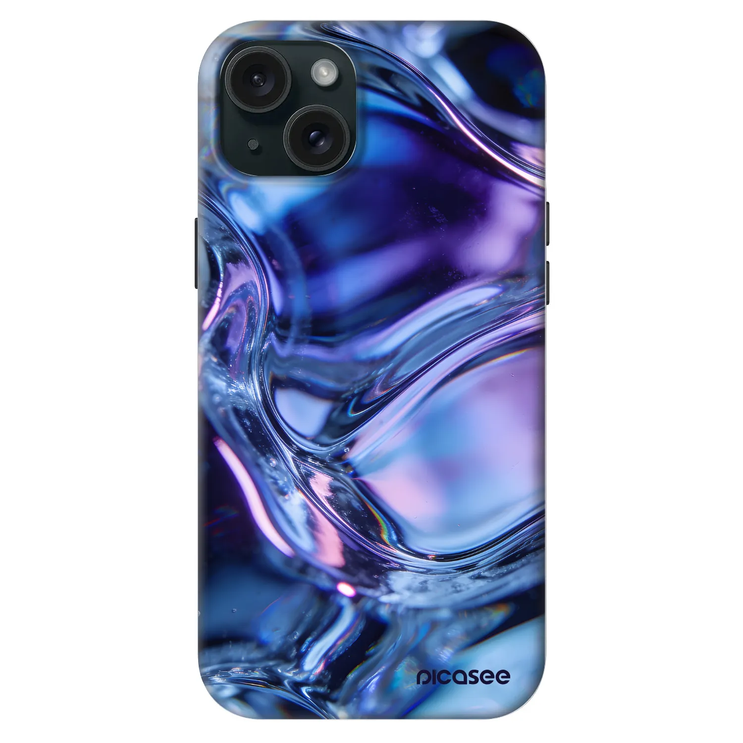 Picasee Fashion Case MagSafe pre Apple iPhone 15 Plus - Iris liquid