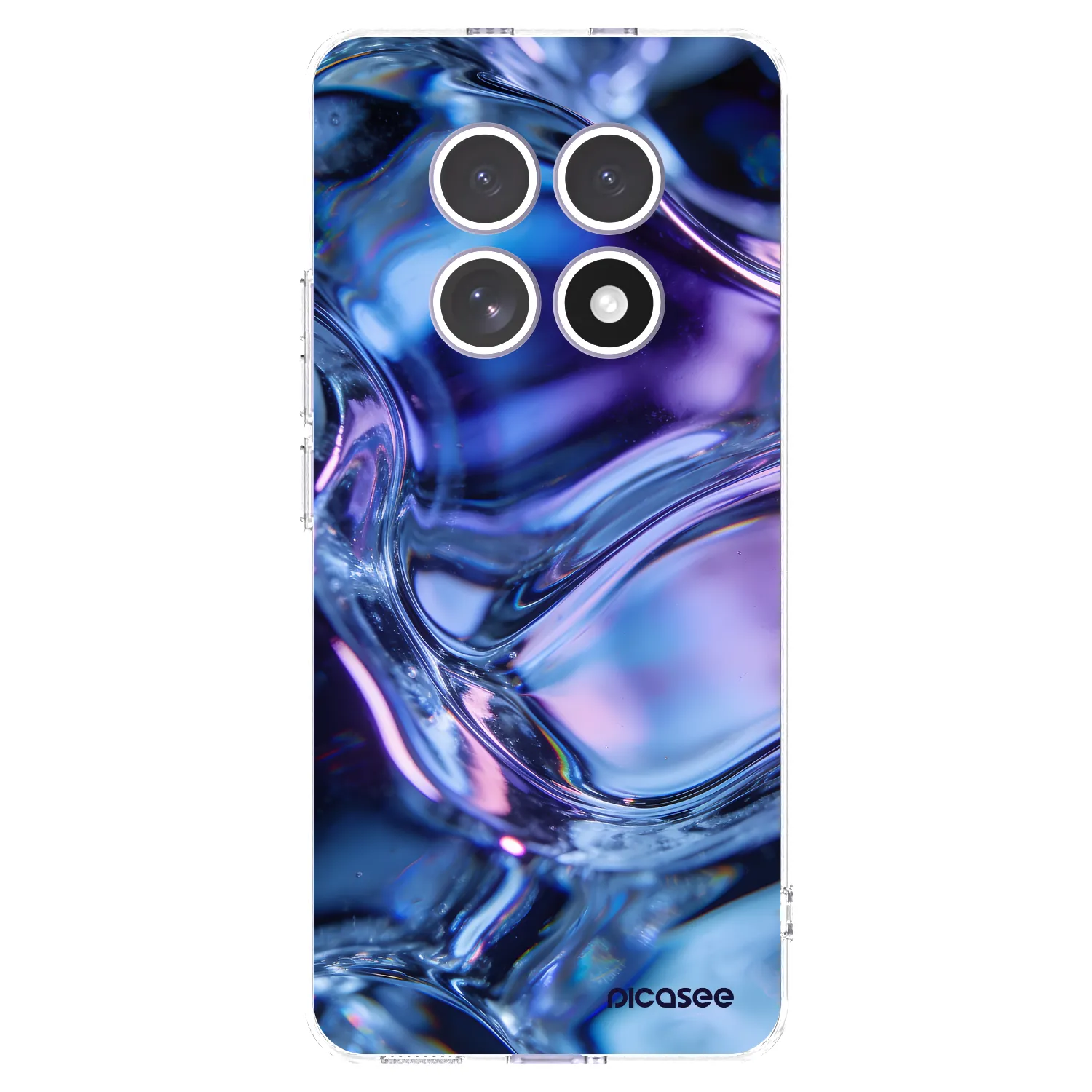 Picasee silikónový prehľadný obal pre Xiaomi Redmi Note 15 4G - Iris liquid