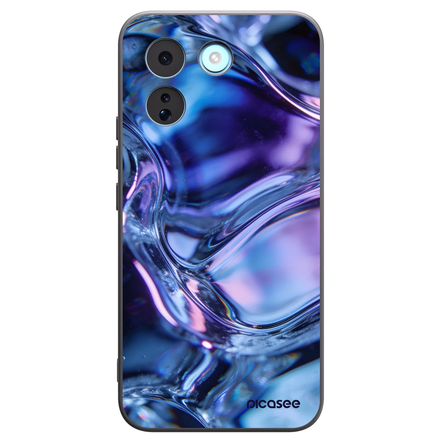 Picasee silikónový čierny obal pre Xiaomi Redmi Note 17 Pro MAX 5G - Iris liquid