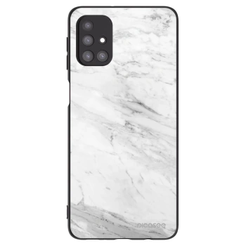 Obal pre Samsung Galaxy M31s - White marble