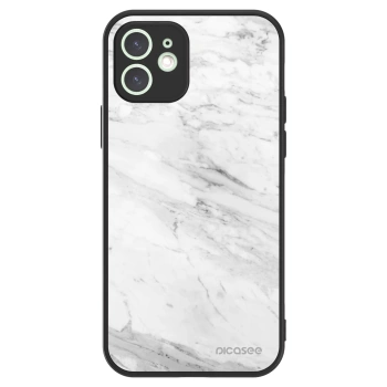 Picasee ULTIMATE CASE pro Apple iPhone 12 - White marble