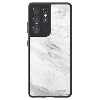 Obal pre Samsung Galaxy S21 Ultra 5G G998B - White marble