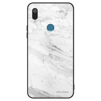 Obal pre Huawei Y7 2019 - White marble