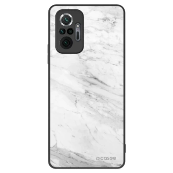 Picasee ULTIMATE CASE pro Xiaomi Redmi Note 10 Pro - White marble