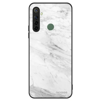 Obal pre Realme 6i - White marble