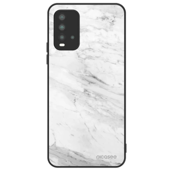 Obal pre Xiaomi Redmi 9T - White marble