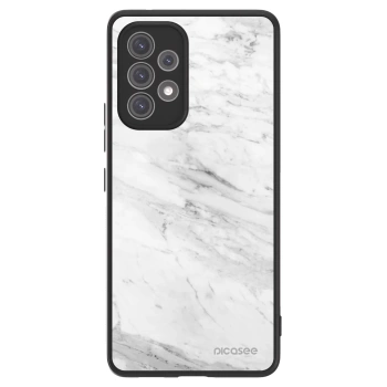 Obal pre Samsung Galaxy A52s 5G A528B - White marble