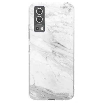 Picasee silikónový prehľadný obal pre Vivo Y72 5G - White marble
