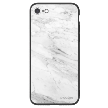 Picasee ULTIMATE CASE pro Apple iPhone SE 2022 - White marble
