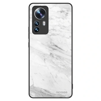 Obal pre Xiaomi 12 Pro - White marble