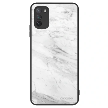 Obal pre Xiaomi Poco M3 - White marble