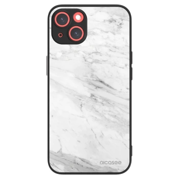 Picasee ULTIMATE CASE MagSafe pro Apple iPhone 13 - White marble