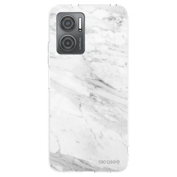Picasee silikónový prehľadný obal pre Xiaomi Redmi 10 5G - White marble