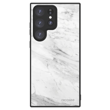 Picasee ULTIMATE CASE pro Samsung Galaxy S23 Ultra 5G - White marble