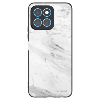 Picasee silikónový čierny obal pre Honor X6 - White marble