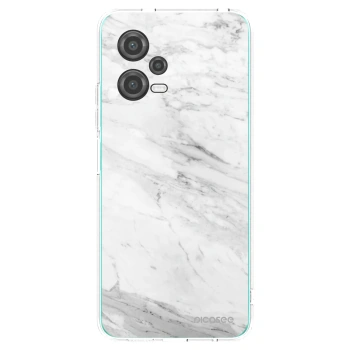 Picasee silikónový prehľadný obal pre Xiaomi Poco X5 - White marble