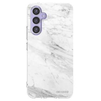 Picasee silikónový prehľadný obal pre Samsung Galaxy A54 5G A546B - White marble
