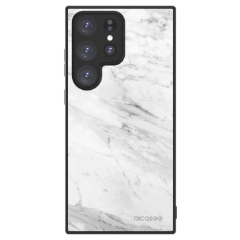 Picasee ULTIMATE CASE PowerShare pro Samsung Galaxy S23 Ultra 5G - White marble