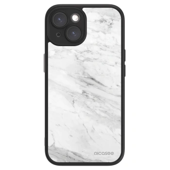 Picasee ULTIMATE CASE pro Apple iPhone 15 - White marble