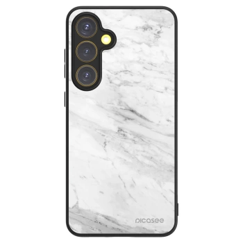 Picasee ULTIMATE CASE pro Samsung Galaxy S24 FE S721B - White marble