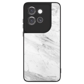 Obal pre Motorola Edge 50 Neo - White marble