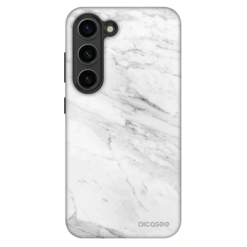 Picasee Fashion Case pre Samsung Galaxy S23+ 5G - White marble