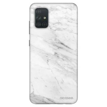 Obal pre Samsung Galaxy A71 A715F - White marble
