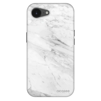 Obal pre Apple iPhone 16e - White marble