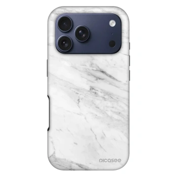 Obal pre Apple iPhone 17 Pro - White marble