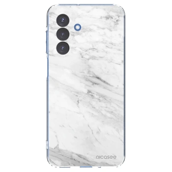 Picasee silikónový prehľadný obal pre Samsung Galaxy A17 5G - White marble