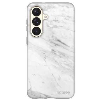 Obal pre Samsung Galaxy S26+ - White marble