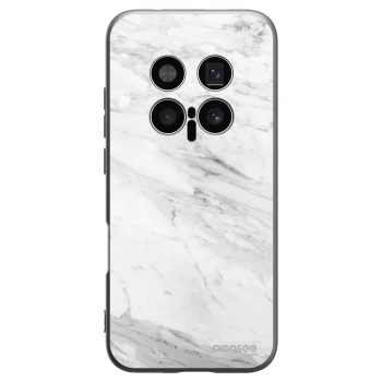 Picasee silikónový čierny obal pre Honor Magic8 Pro 5G - White marble