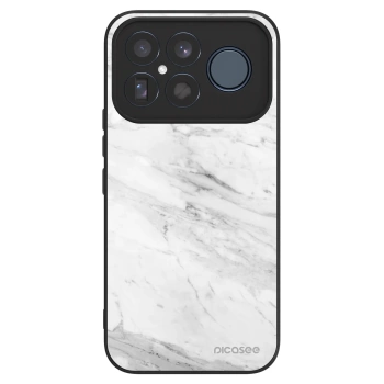 Obal pre Xiaomi Poco F8 Ultra - White marble