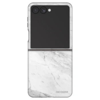 Obal pre Samsung Galaxy Z Flip7 5G - White marble