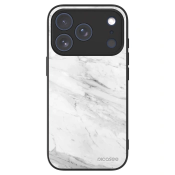 Picasee ULTIMATE CASE pro Apple iPhone 18 Pro - White marble