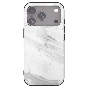 Obal pre Apple iPhone 18 Pro - White marble