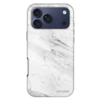 Picasee Fashion Case MagSafe pre Apple iPhone 18 Pro Max - White marble