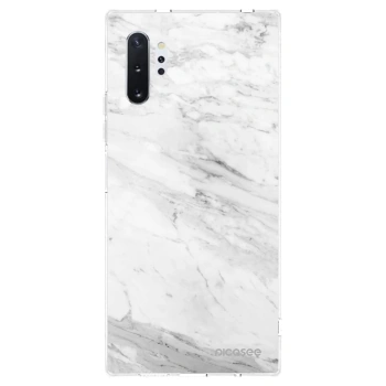 Obal pre Samsung Galaxy Note 10+ N975F - White marble