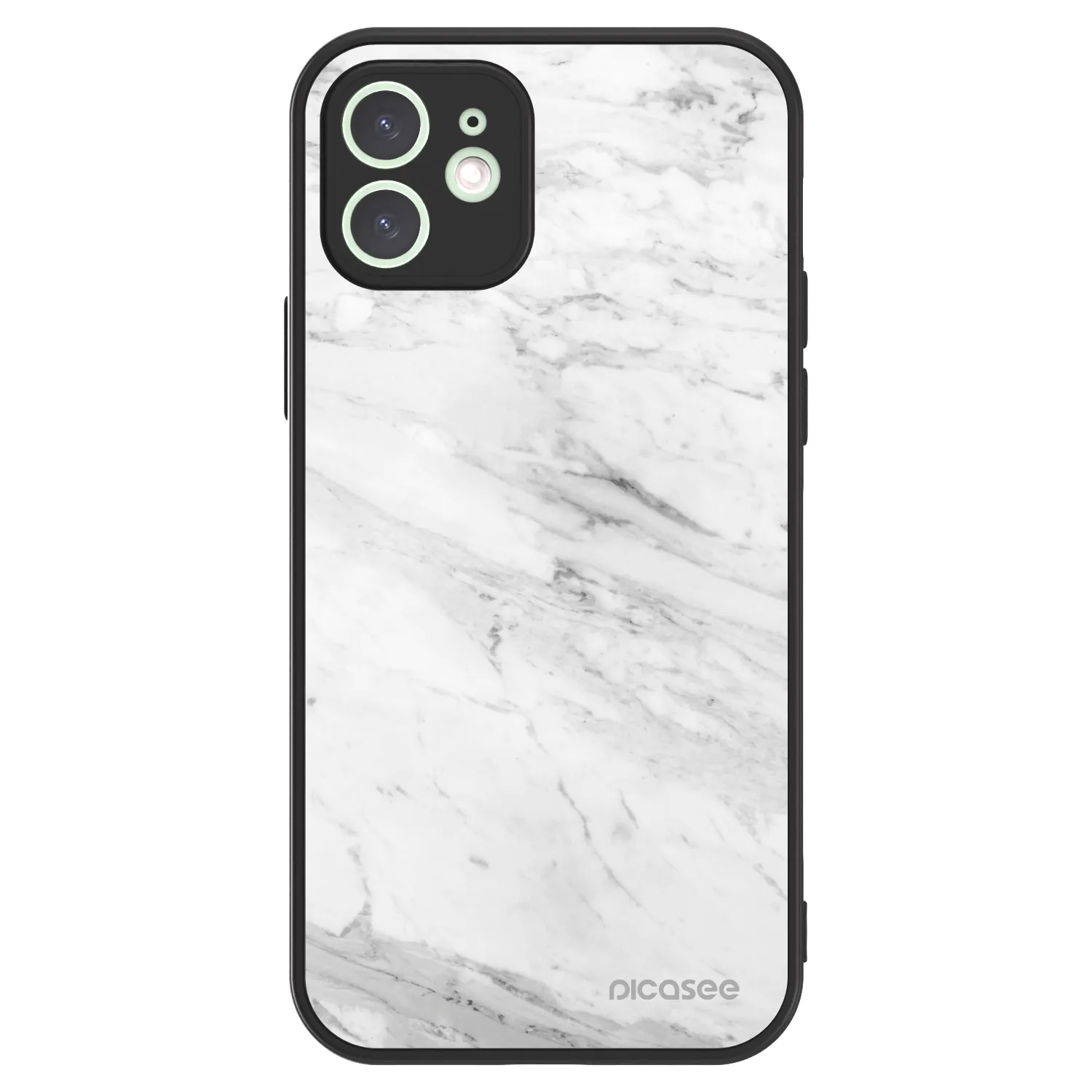 Picasee ULTIMATE CASE pro Apple iPhone 12 - White marble