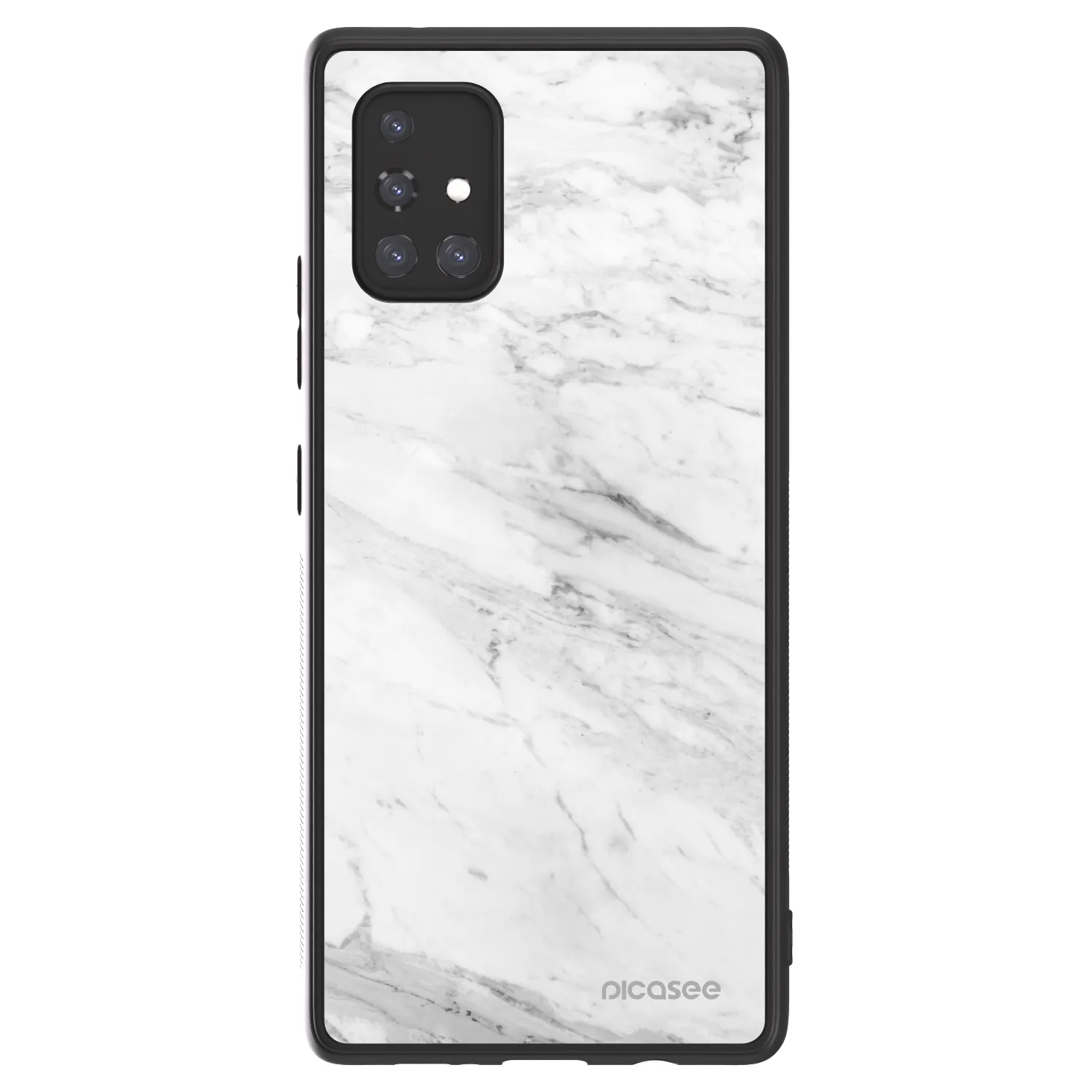 Picasee ULTIMATE CASE pro Samsung Galaxy A71 A715F - White marble