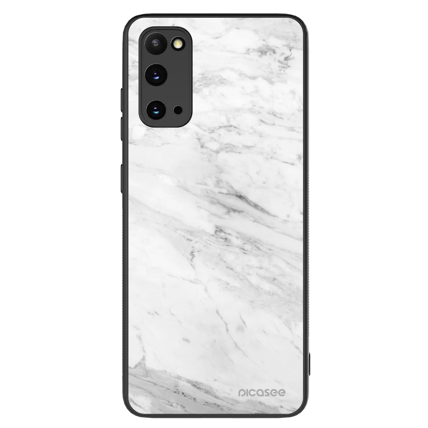 Picasee ULTIMATE CASE pro Samsung Galaxy S20 G980F - White marble