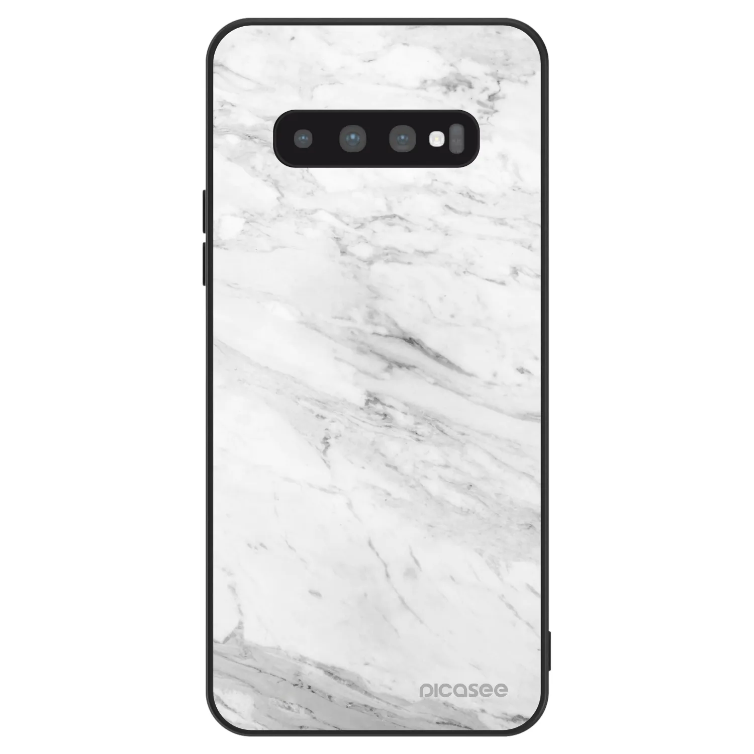Picasee ULTIMATE CASE pro Samsung Galaxy S10 G973 - White marble