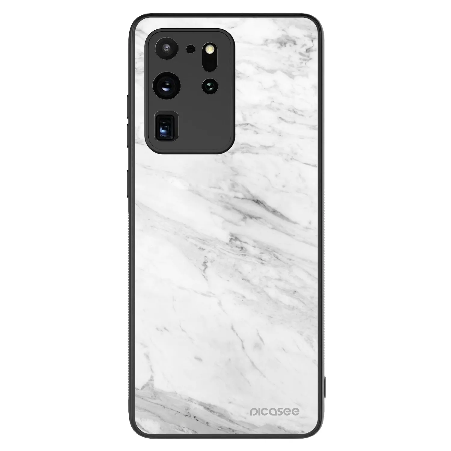 Picasee ULTIMATE CASE pro Samsung Galaxy S20 Ultra 5G G988F - White marble