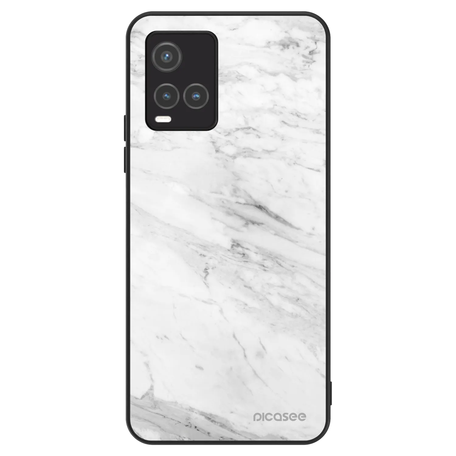 Picasee ULTIMATE CASE pro Vivo Y33s - White marble