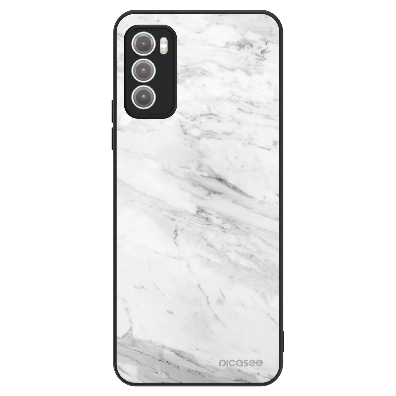 Picasee ULTIMATE CASE pro Motorola Moto G60 - White marble