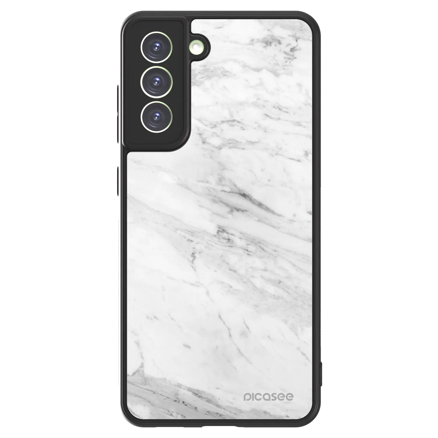 Picasee ULTIMATE CASE pro Samsung Galaxy S21 FE 5G - White marble