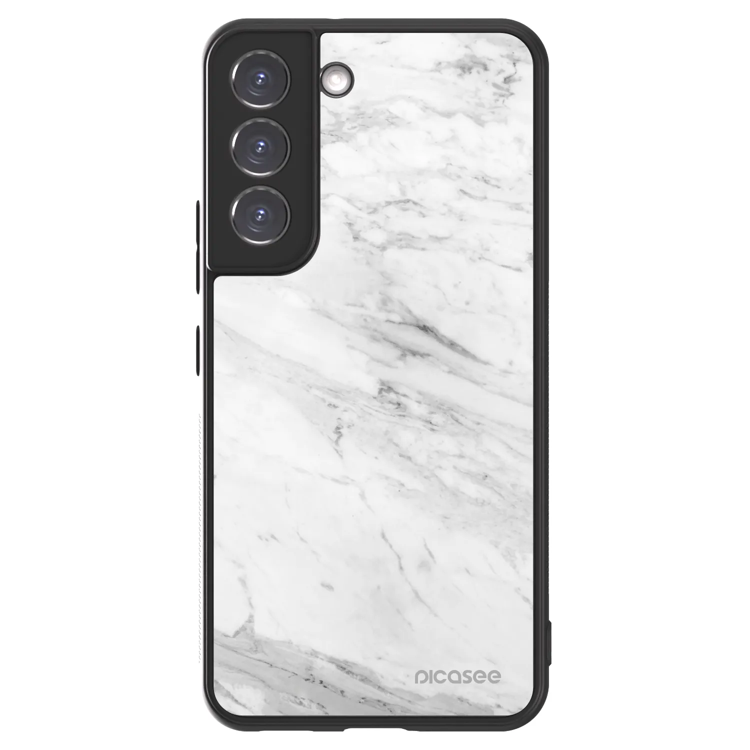 Picasee ULTIMATE CASE pro Samsung Galaxy S22 5G - White marble
