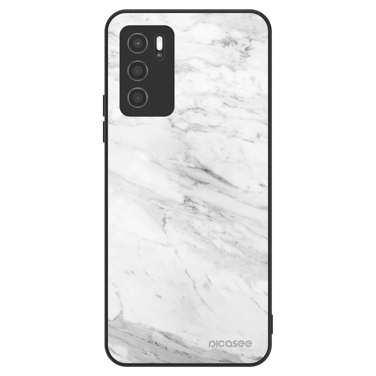 Picasee ULTIMATE CASE pro OPPO A16s - White marble