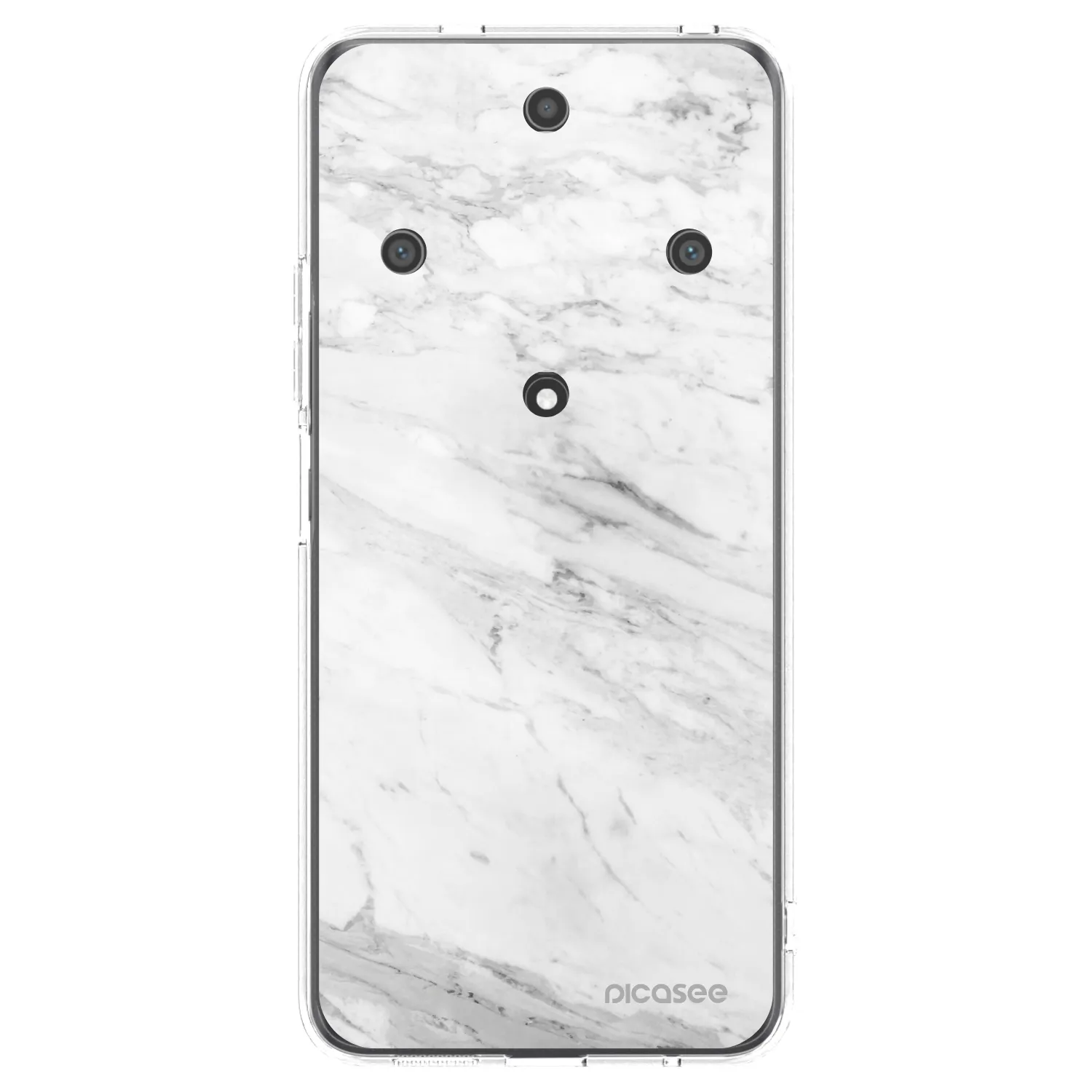 Picasee silikónový prehľadný obal pre Honor Magic5 Lite 5G - White marble